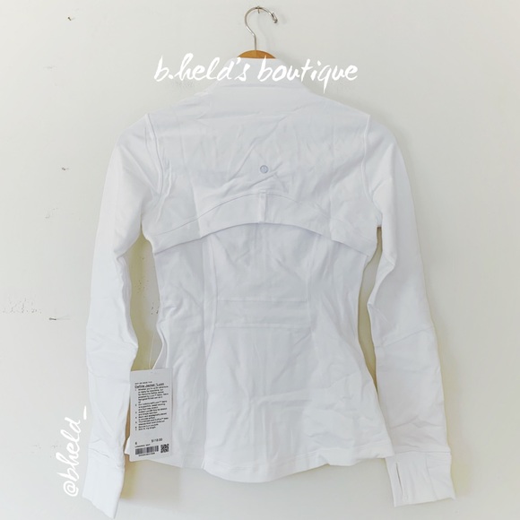 lululemon Define Jacket *Luon in White Size 6 Brand New NWT - Picture 9 of 12